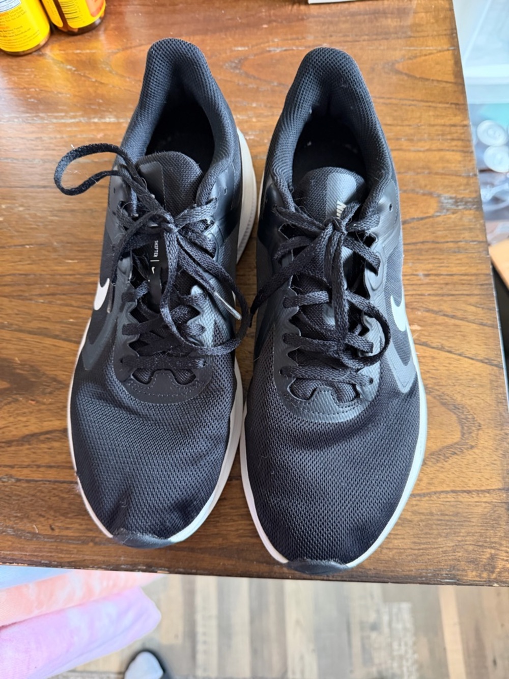 Nike Black and White Trainer Sneakers